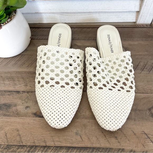 Donald J. Pliner Shoes - DONALD J PLINER WOVEN FLATS